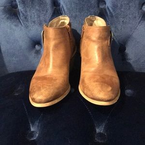 Steve Madden cognac bootie